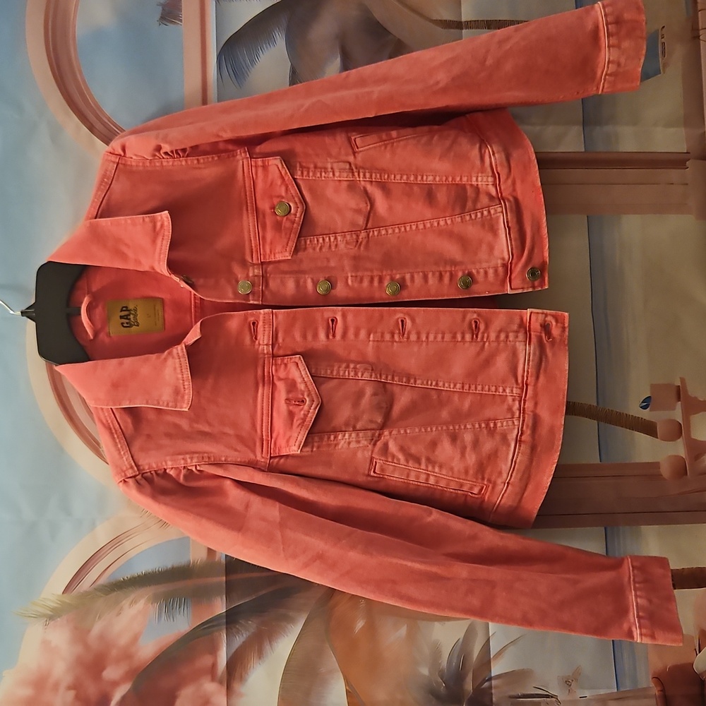 Gap Pink Jean Jacket